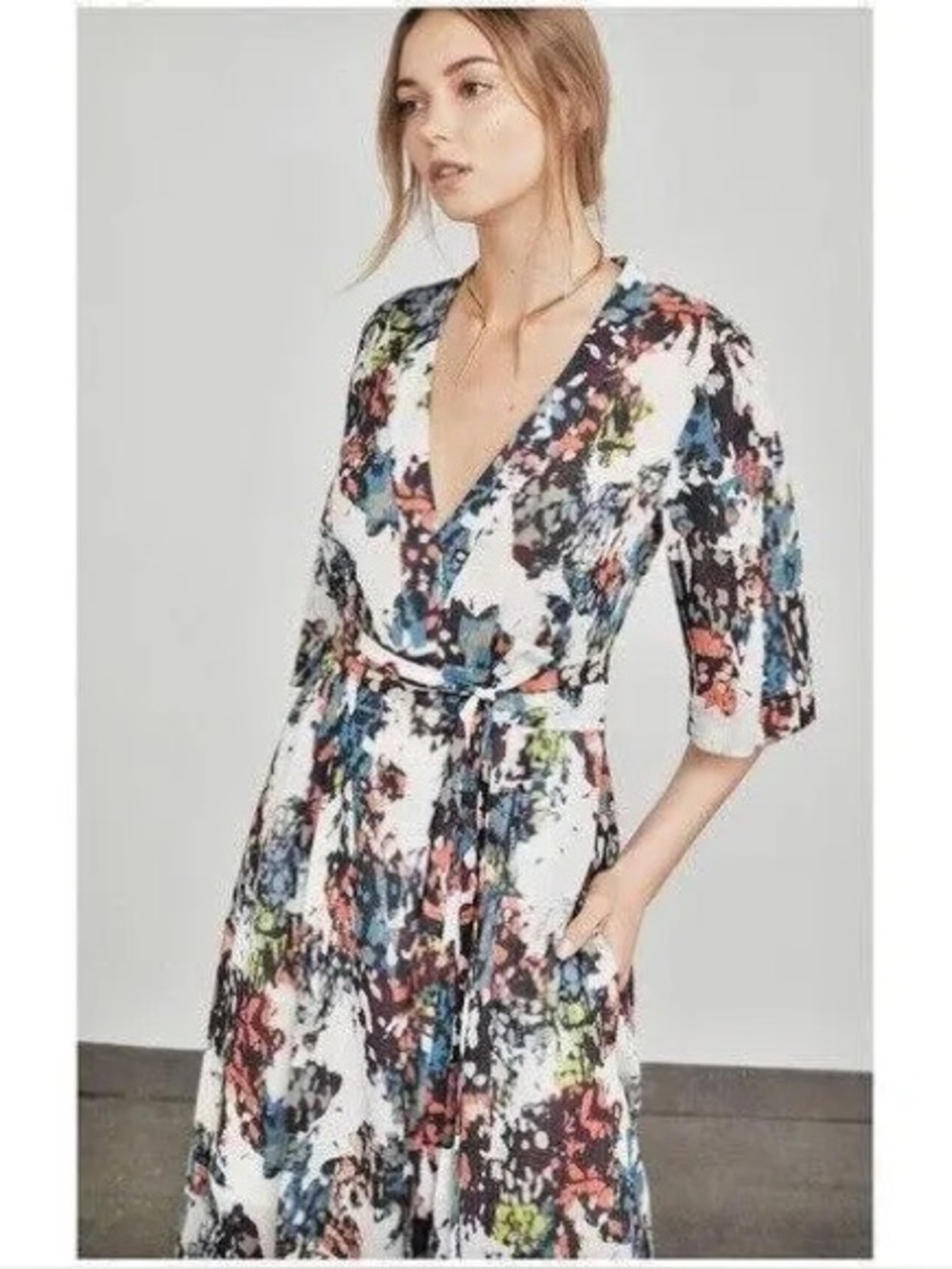 Bcbg Maxazria Maxi Dress "carmen" Abstract print